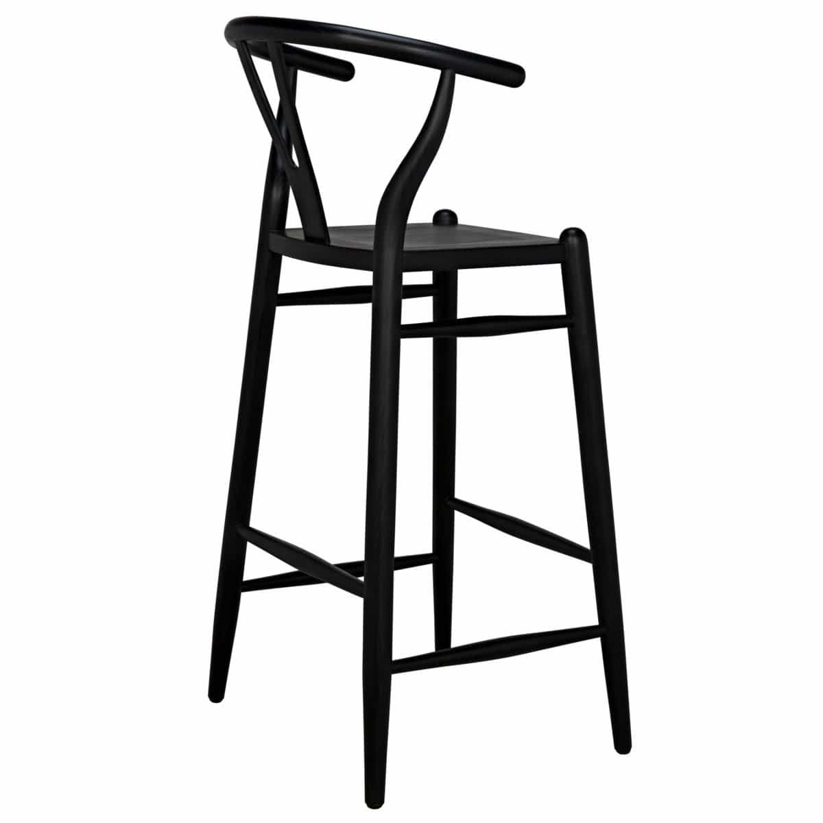 Noir Zola Bar & Counter Stool Furniture