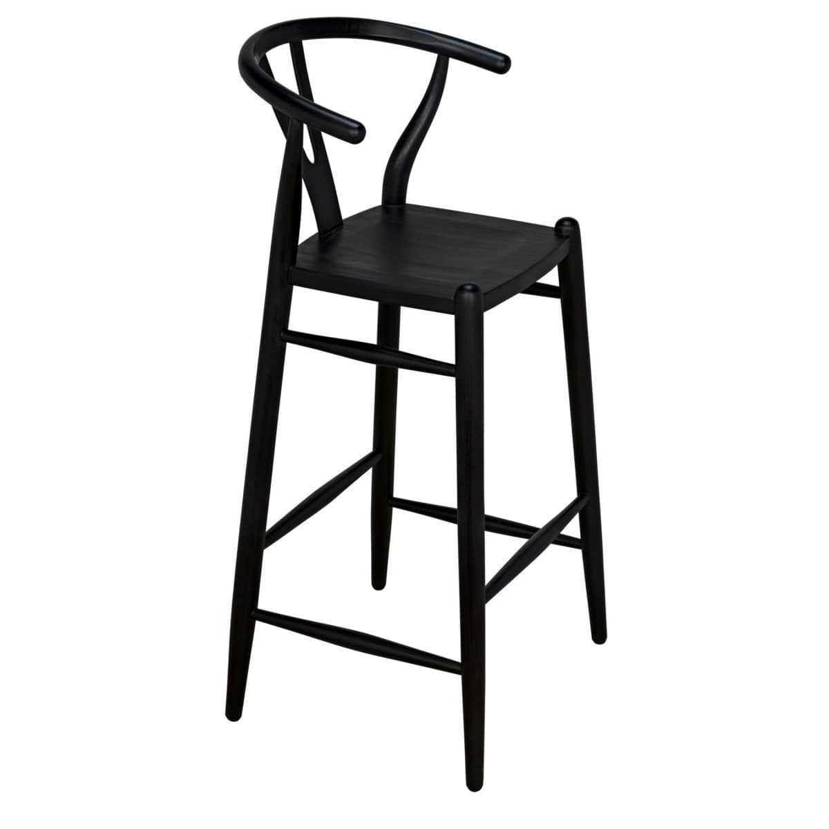 Noir Zola Bar & Counter Stool Furniture