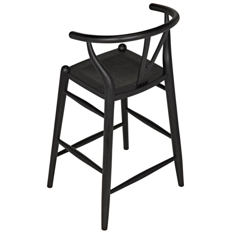 Noir Zola Counter Stool Furniture
