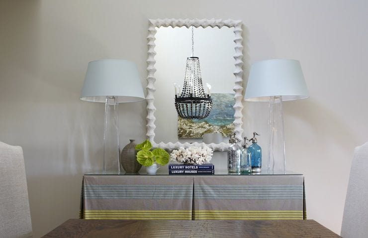 Oly Studio Clyde Mirror - Frost White Wall