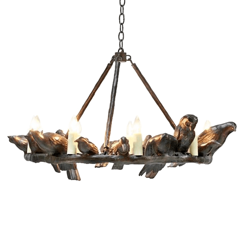 Oly Studio Flock Chandelier Lighting