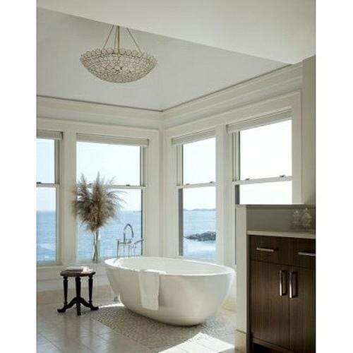 Oly Studio Serena Bowl Chandelier Lighting Oly-Serena-Bowl-Chandelier-Brass-Natural Brass