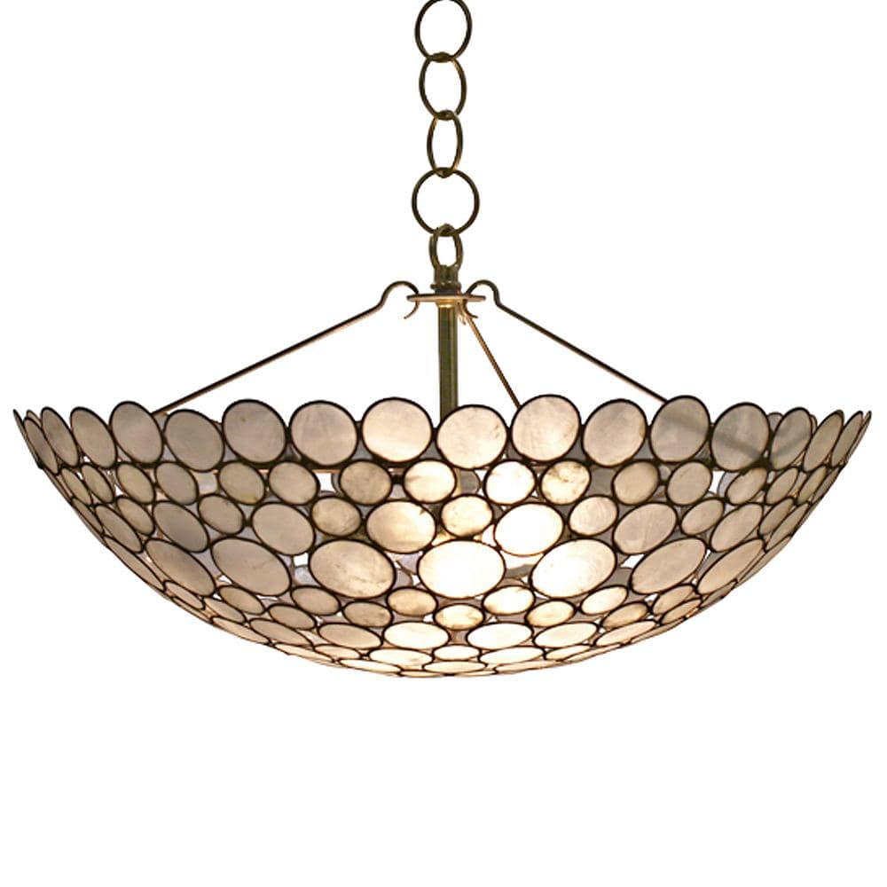 Oly Studio Serena Bowl Chandelier Lighting Oly-Serena-Bowl-Chandelier-Brass-Natural Brass