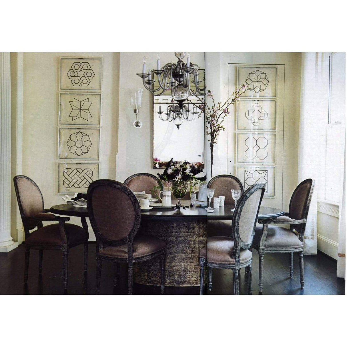 Oly Studio Sun Mirror Pillow & Decor