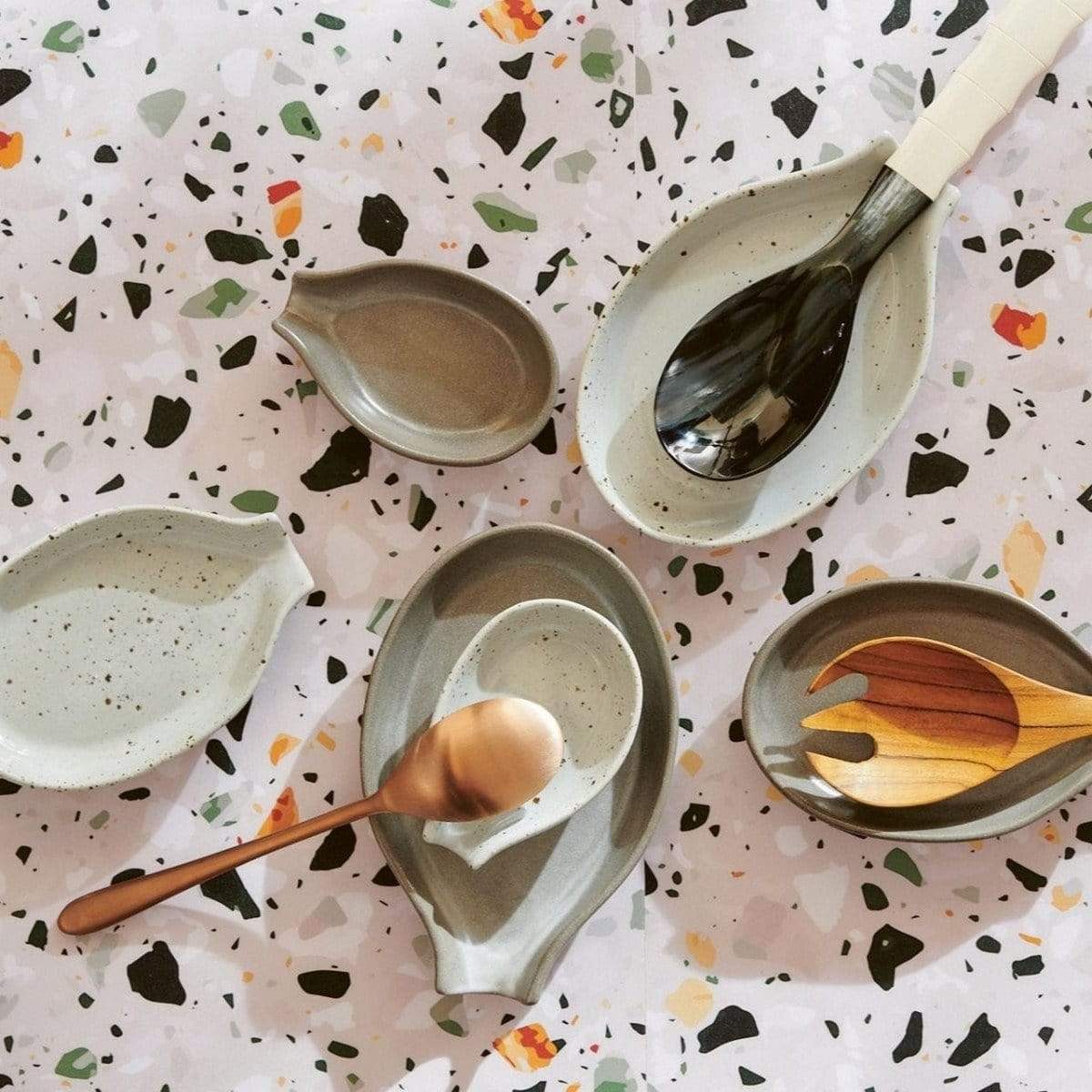 Pheasant Marcus White Salt Glaze Spoon Rests Pillow & Decor blue-pheasant-BP003096