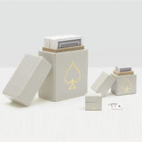 Pigeon & Poodle Aira Miniature Card Box Set - Light Gray Pillow & Decor pigeon-poodle-aira-miniature-light-gray