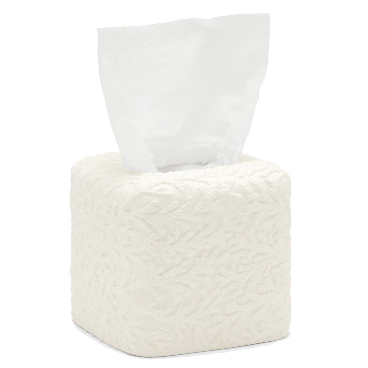 Pigeon & Poodle Alanya Tissue Box Bedding and Bath pigeon-poodle-01ALAN-WH-TBSS 08415971603587