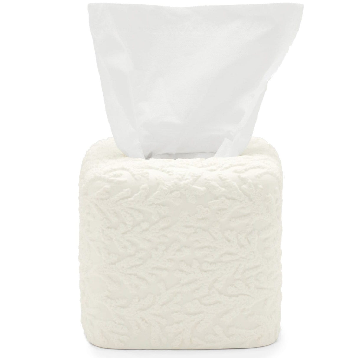 Pigeon & Poodle Alanya Tissue Box Bedding and Bath pigeon-poodle-01ALAN-WH-TBSS 08415971603587