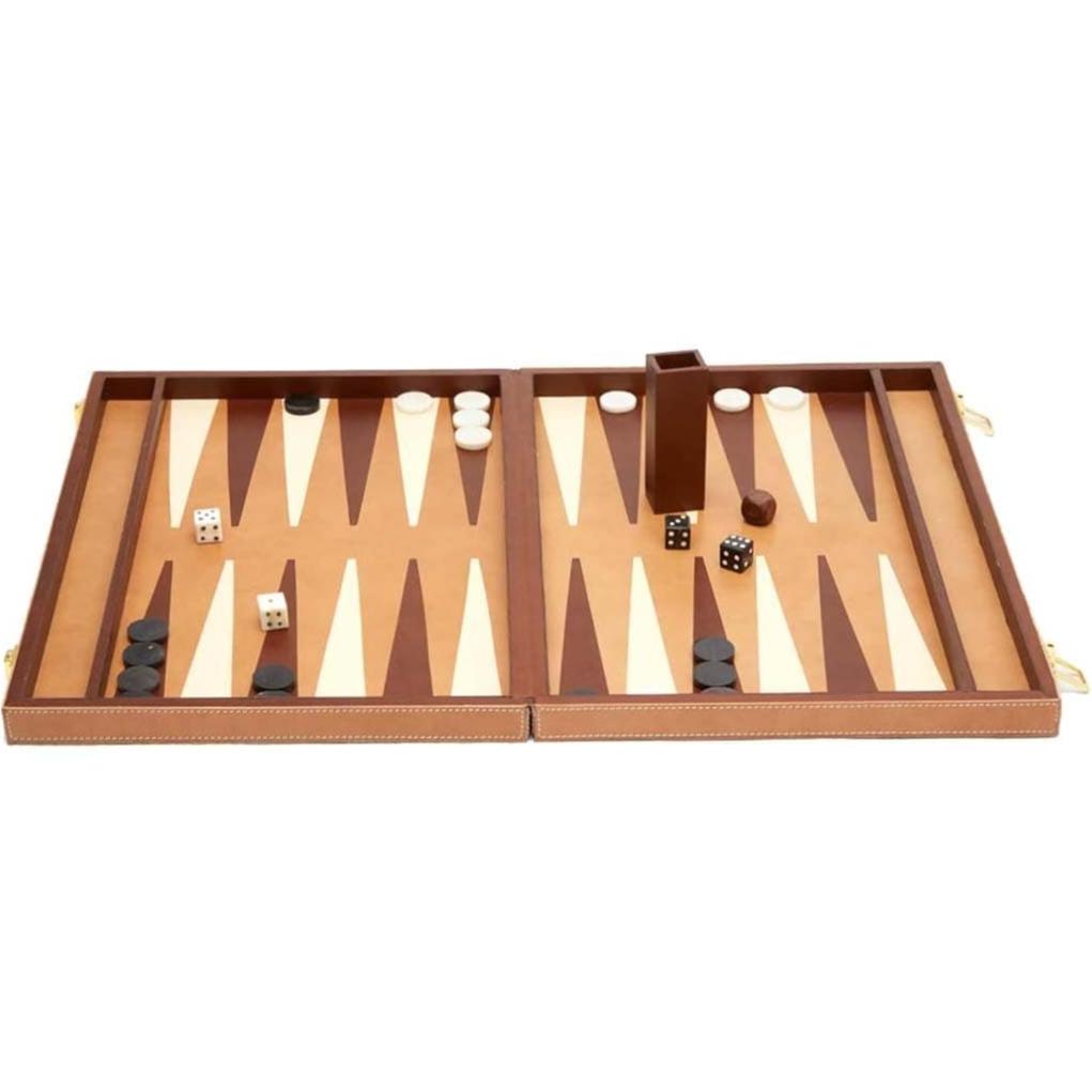 Pigeon & Poodle Grantham Backgammon Set Decor