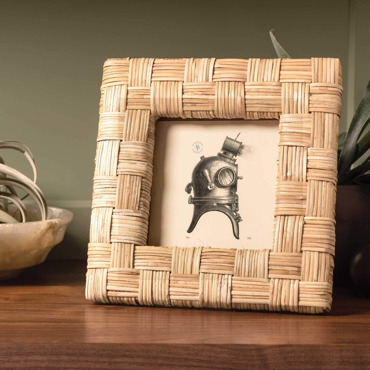 Pigeon & Poodle Grasse Picture Frame Pillow & Decor