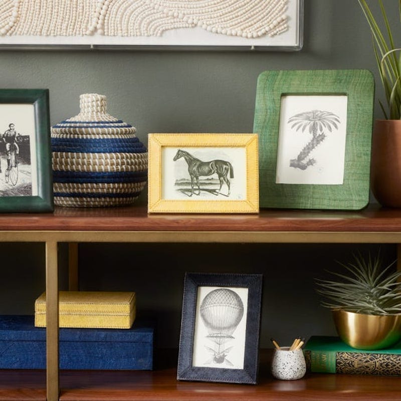 Pigeon & Poodle Halle Picture Frame Pillow & Decor