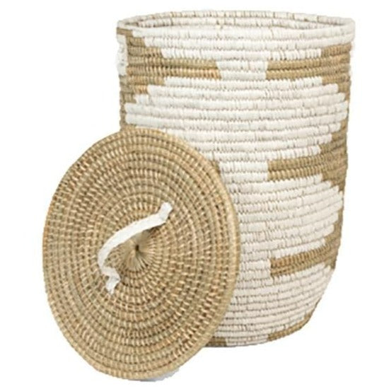 Pigeon & Poodle Jelsa Hamper Decor pigeon-poodle-jelsa