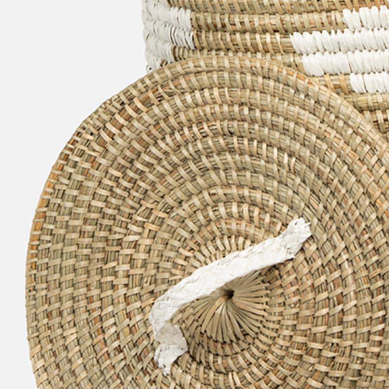 Pigeon & Poodle Jelsa Hamper Decor pigeon-poodle-jelsa