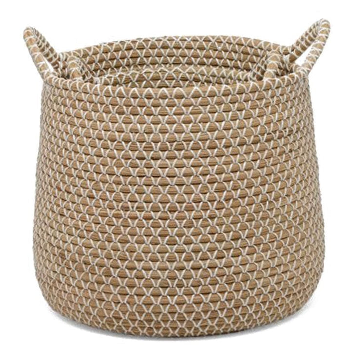 Pigeon & Poodle Kendari Nesting Baskets (Set of 2) Pillow & Decor