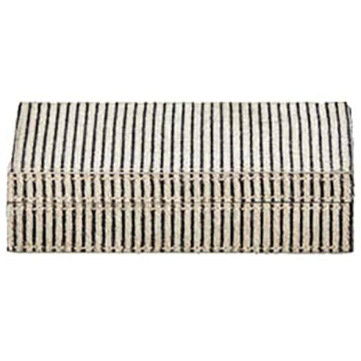 Pigeon & Poodle Lesten Small Card Box Set - Brown Candy Striped Decor pigeon-poodle-lesten-small-brown-candy