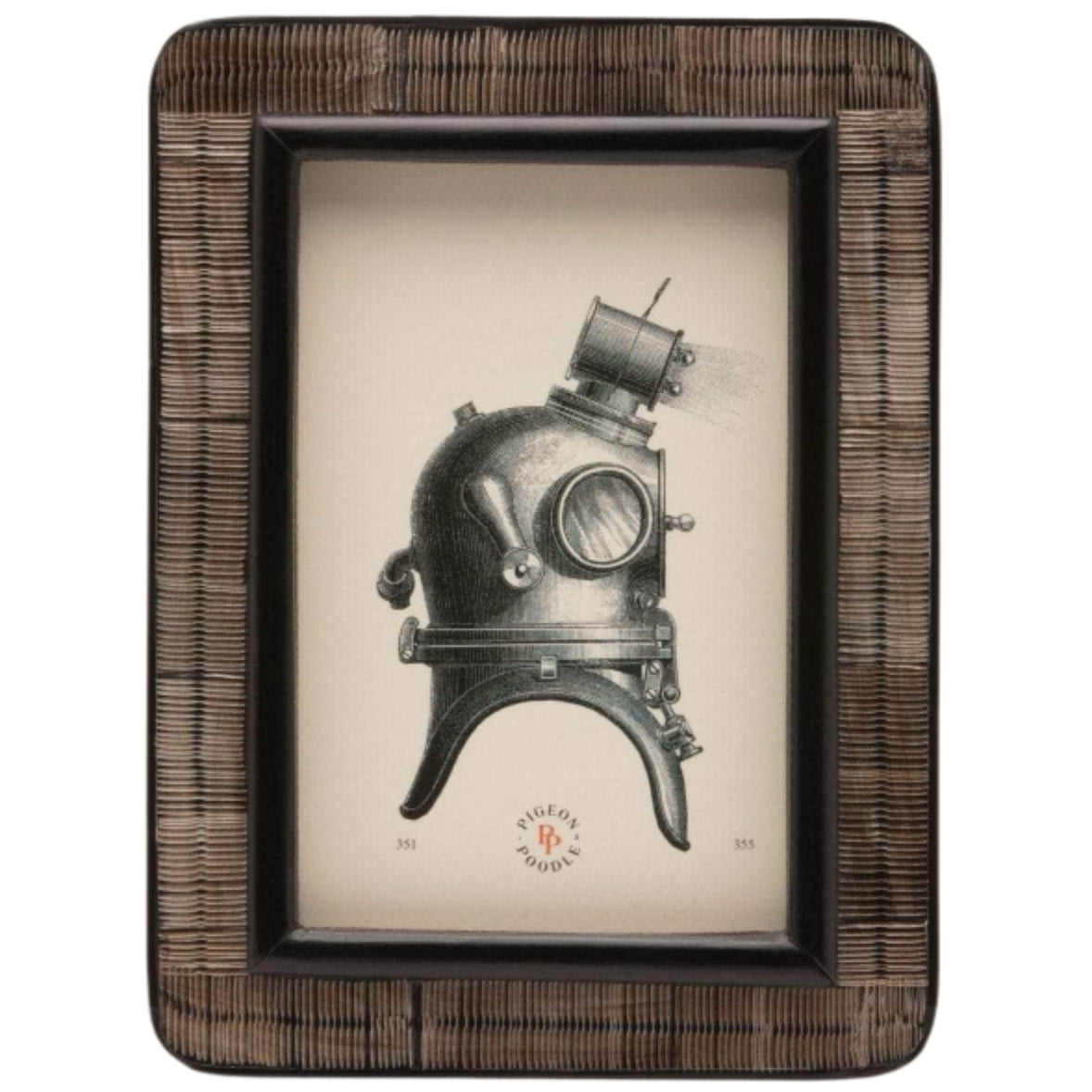 Pigeon & Poodle Rauma Picture Frame Pillow & Decor pigeon-poodle-02RAUM-DK-4X6