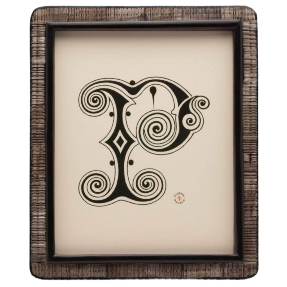 Pigeon & Poodle Rauma Picture Frame Pillow & Decor pigeon-poodle-02RAUM-DK-8X10