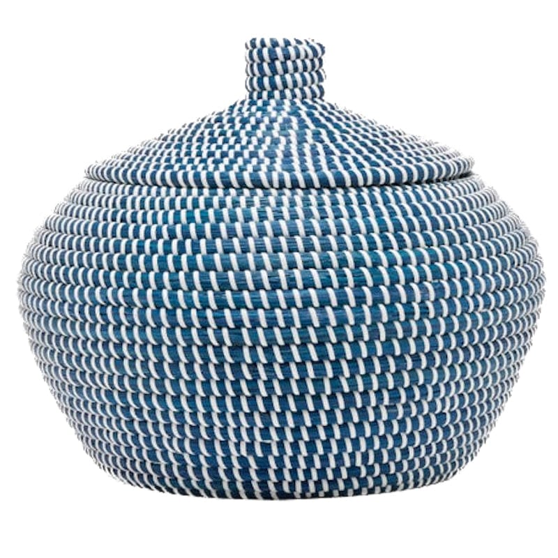 Pigeon & Poodle Roslyn Round Basket Set Pillow & Decor pigeon-poodle-