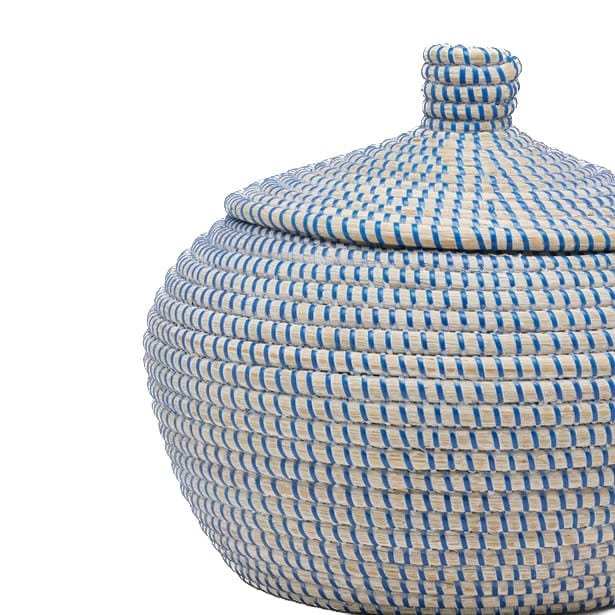 Pigeon & Poodle Roslyn Round Basket Set Pillow & Decor pigeon-poodle-