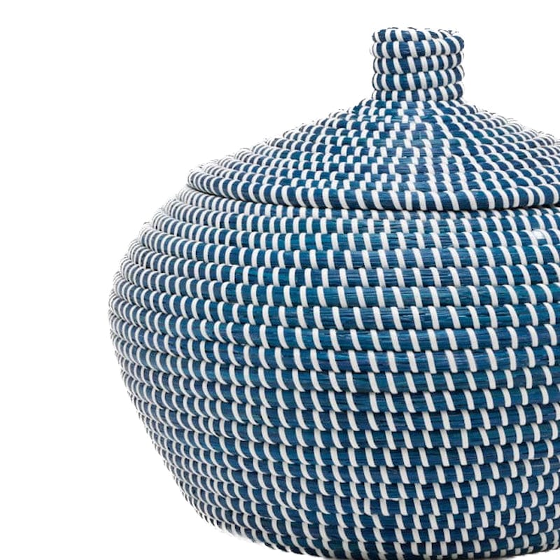 Pigeon & Poodle Roslyn Round Basket Set Pillow & Decor pigeon-poodle-