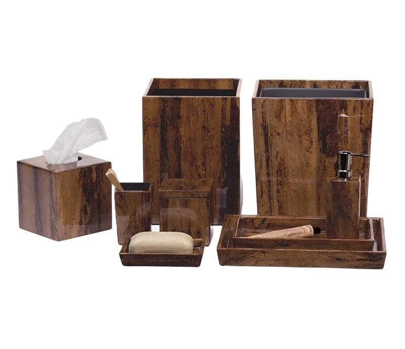 Pigeon & Poodle Varadero Wastebasket - Rectangle Bedding and Bath pigeon-and-poodle-varadero-wastebasket-rectangle