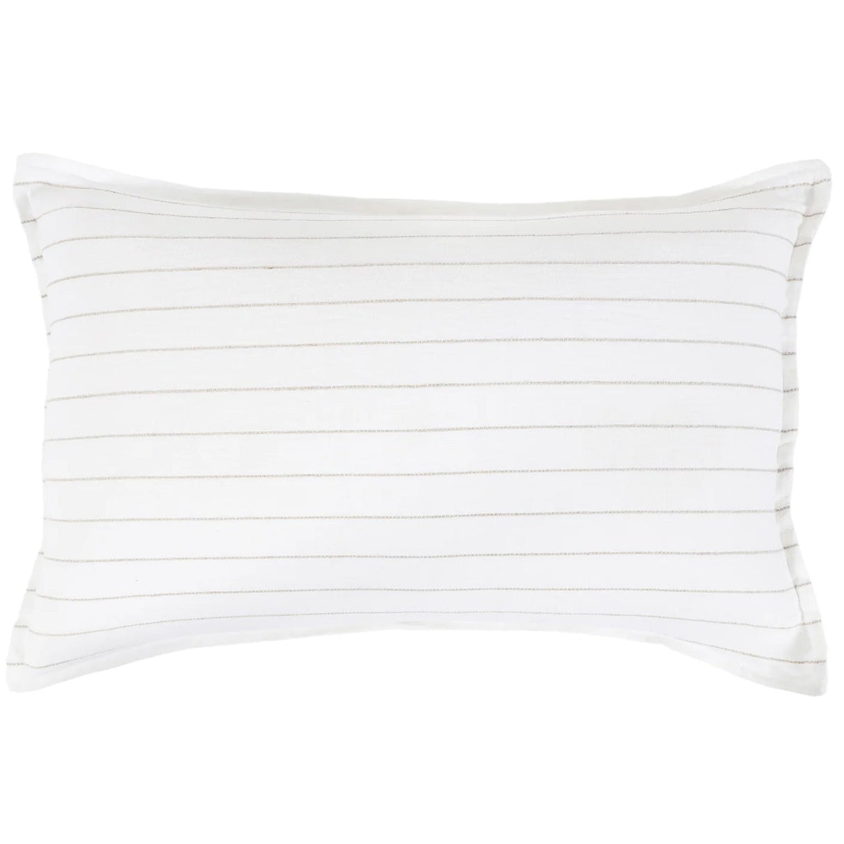 Pom Pom at Home Blake Duvet - White/Natural Bedding and Bath