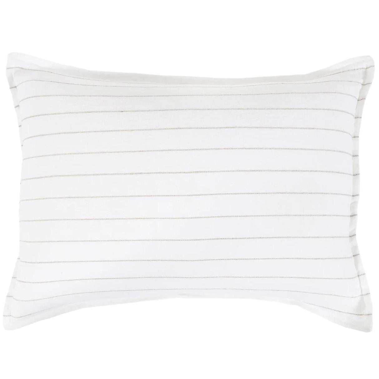 Pom Pom at Home Blake Duvet - White/Natural Bedding and Bath