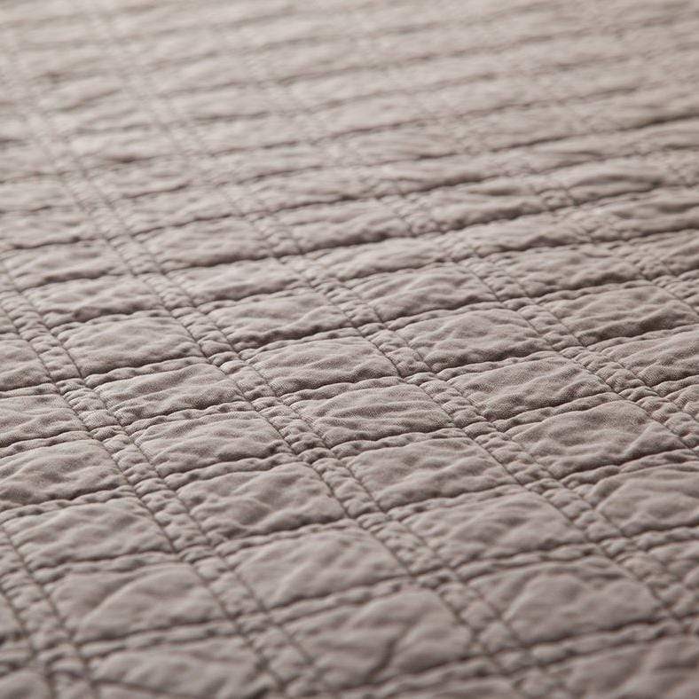 Pom Pom at Home Brussels Coverlet - Walnut Bedding and Bath