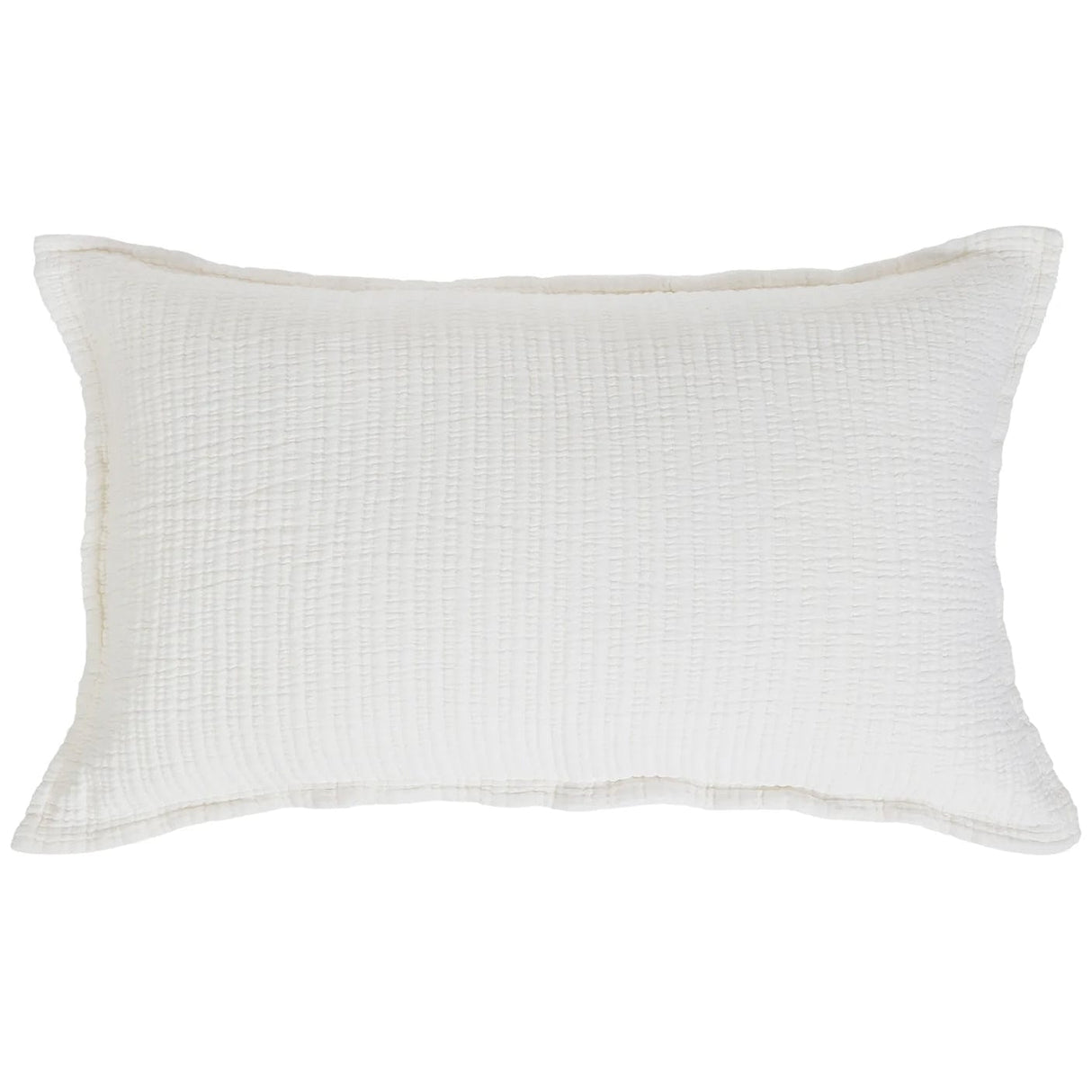 Pom Pom at Home Chatham Matelasse Blanket Bedding pom-pom-chatham-matelasse-king-sham-cream
