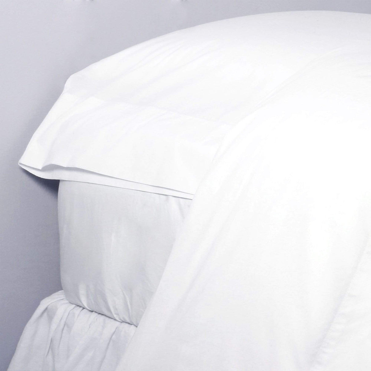 Pom Pom at Home Cotton Percale Sheet Set - White Bedding and Bath