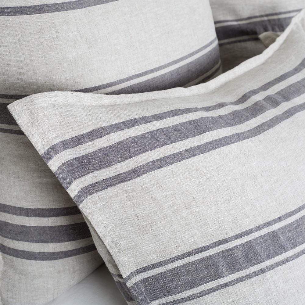 Pom Pom at Home Jackson Big Pillow - Cream/Grey Pillow & Decor pom-pom-O-0170-CG-20 00819878022775