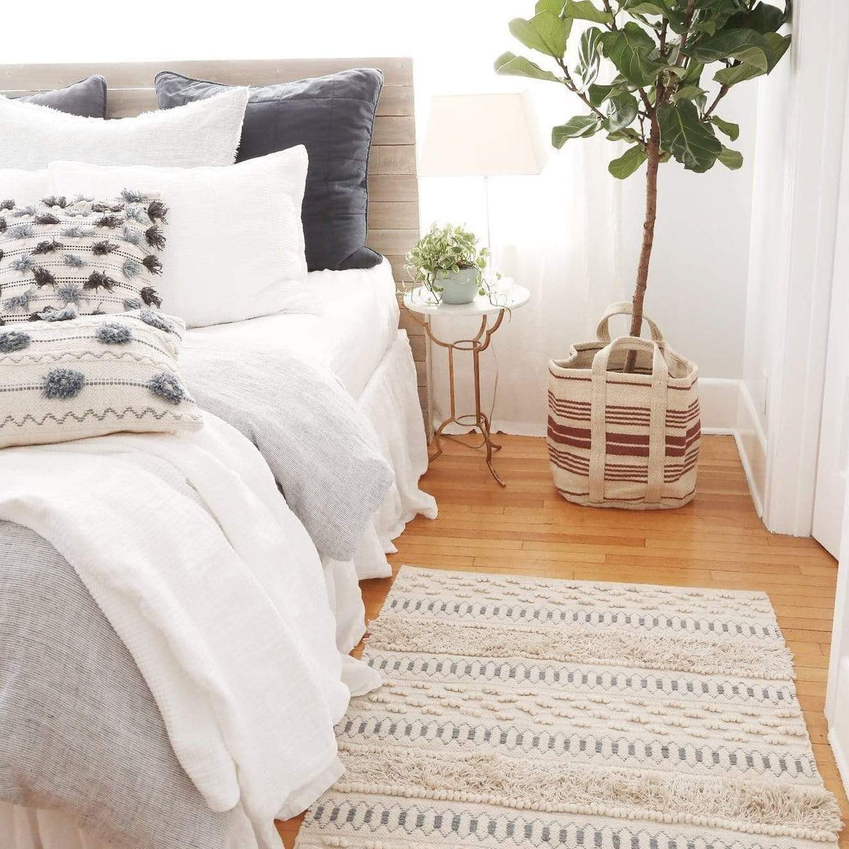 Pom Pom at Home Nantucket Matelasse - White Bedding and Bath