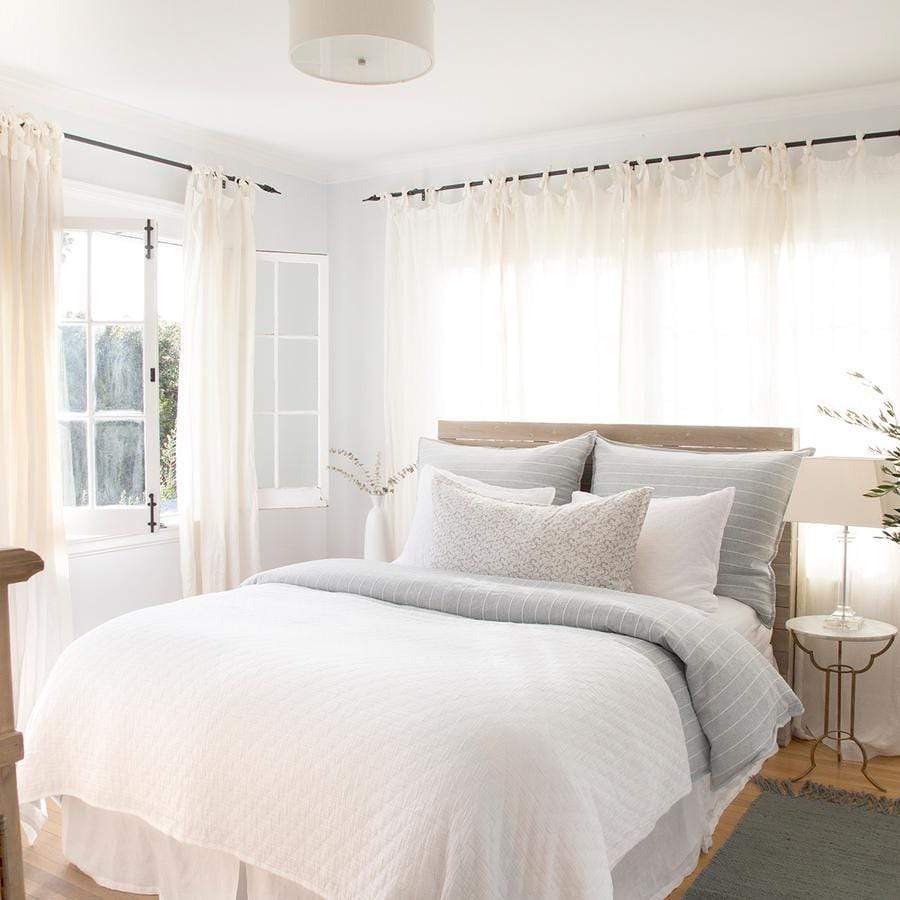 Pom Pom at Home Ojai Matelasse Coverlet - White Bedding and Bath