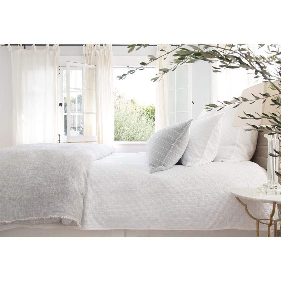 Pom Pom at Home Ojai Matelasse Coverlet - White Bedding and Bath