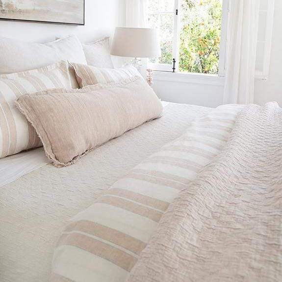 Pom Pom at Home Ojai Matelasse Coverlet - White Bedding and Bath