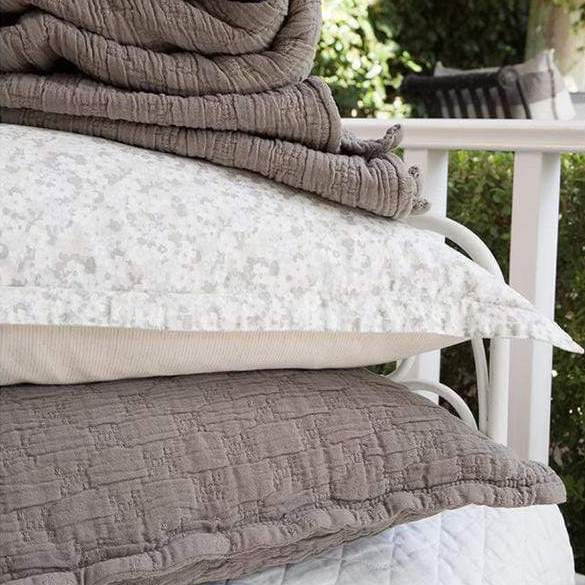 Pom Pom at Home Ojai Matelasse Coverlet - White Bedding and Bath