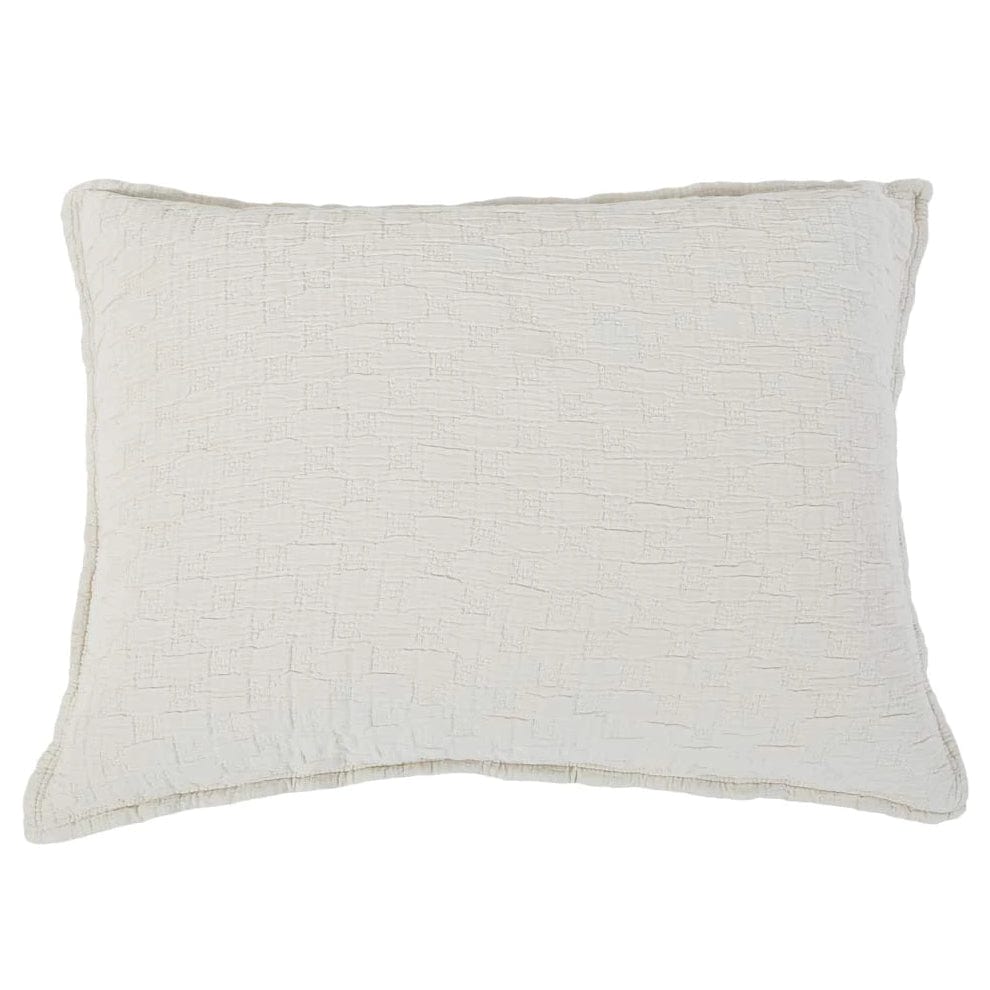 Pom Pom at Home Ojai Matelasse Coverlet - White Bedding and Bath