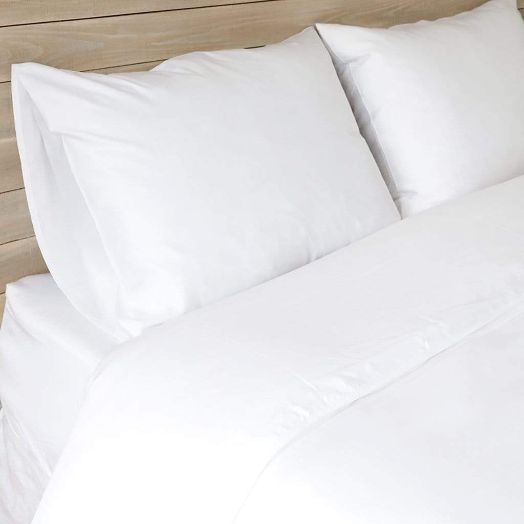 Pom Pom at Home Parker Bamboo Duvet Set - White Bedding and Bath