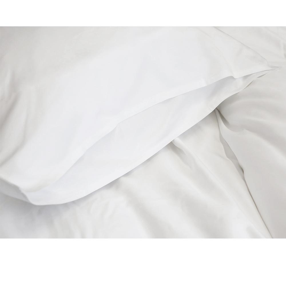 Pom Pom at Home Parker Bamboo Duvet Set - White Bedding and Bath