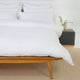 Pom Pom at Home Parker Linen Duvet Set - White Bedding and Bath pom-pom-PH-0600-WHITE-02