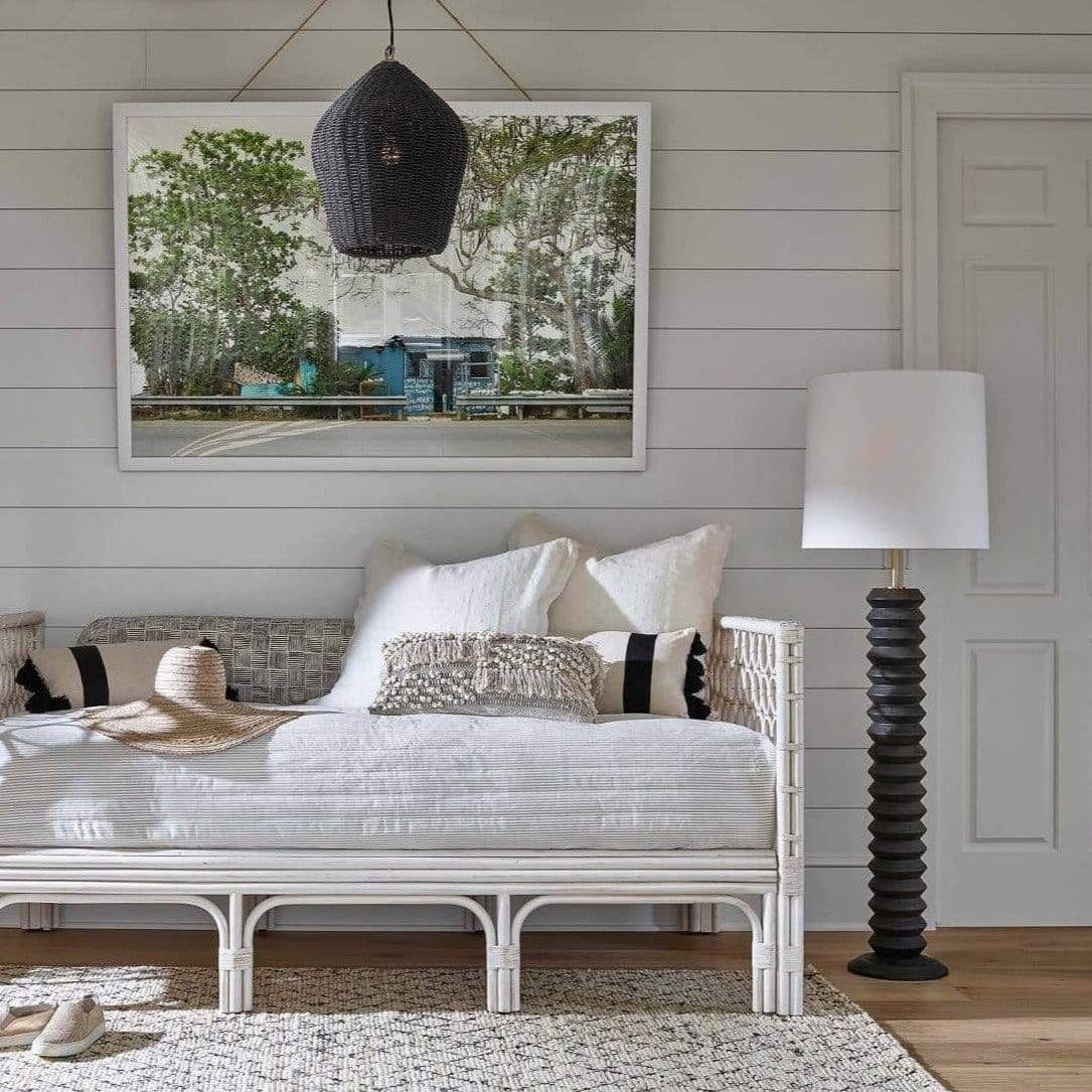 Regina Andrew Accordion Floor Lamp - Ebony Lighting regina-andrew-14-1018EB 844717025723