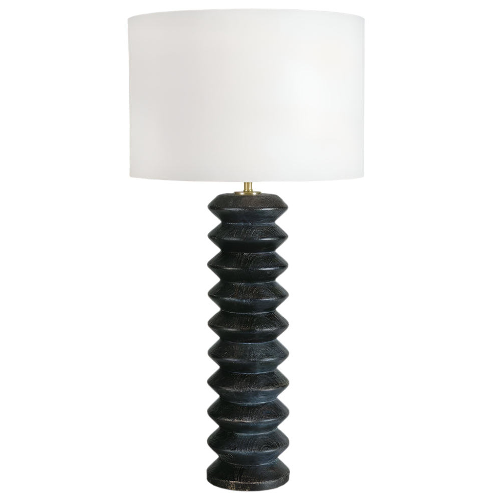 Regina Andrew Accordion Table Lamp - Ebony Lighting regina-andrew-13-1210EB 844717025709