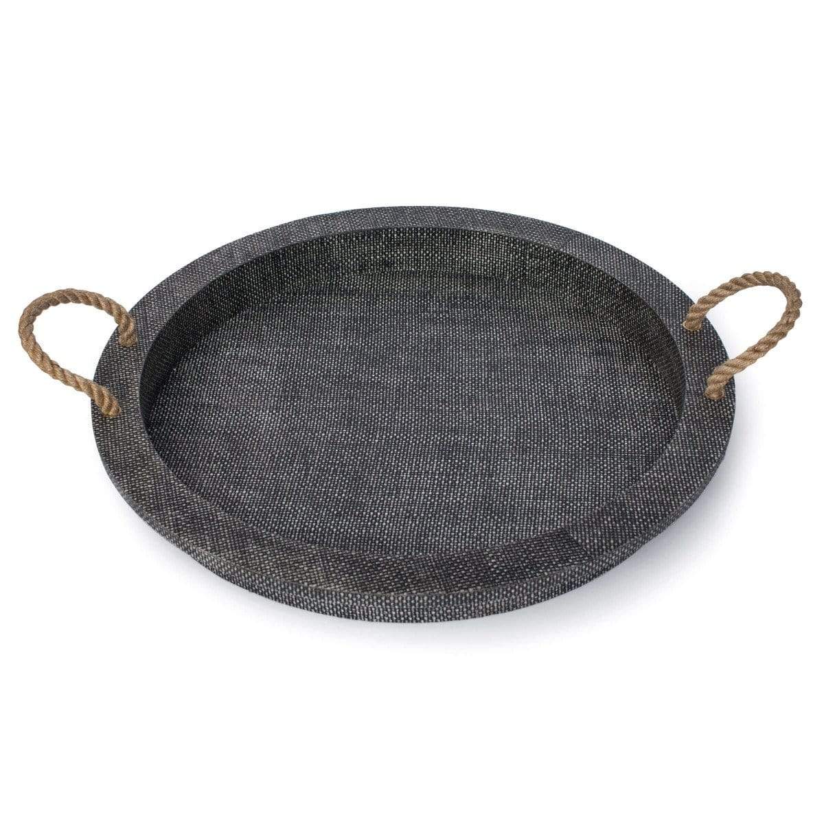 Regina Andrew Aegean Serving Tray - Grey Decor regina-andrew-20-1249GRY 00844717090257