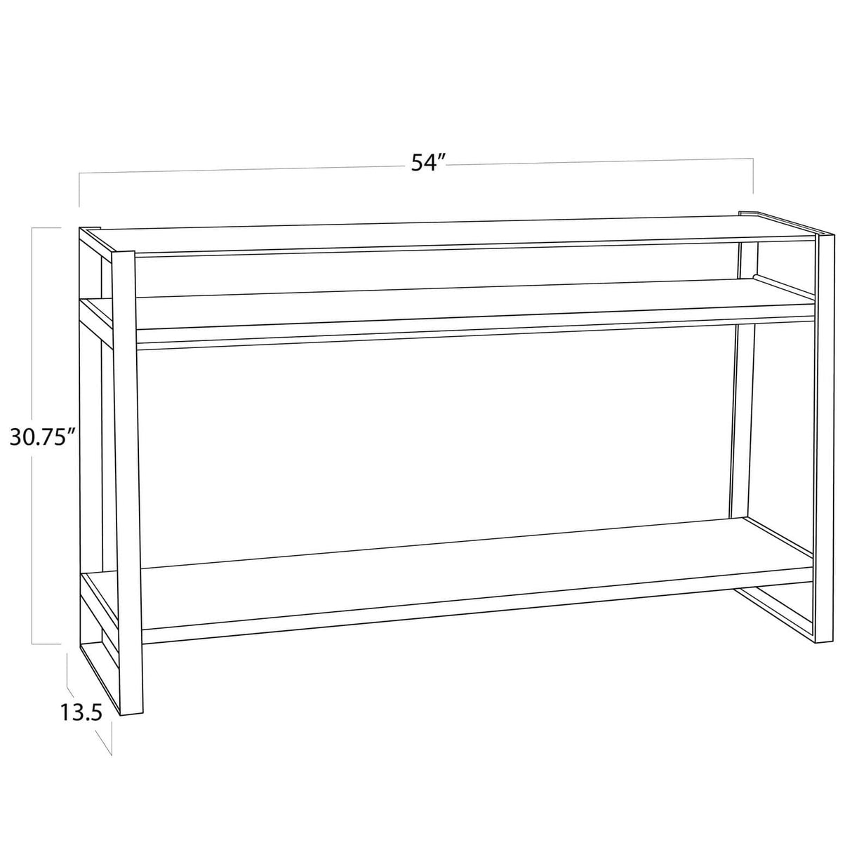 Regina Andrew Andres Hair on Hide Console Furniture