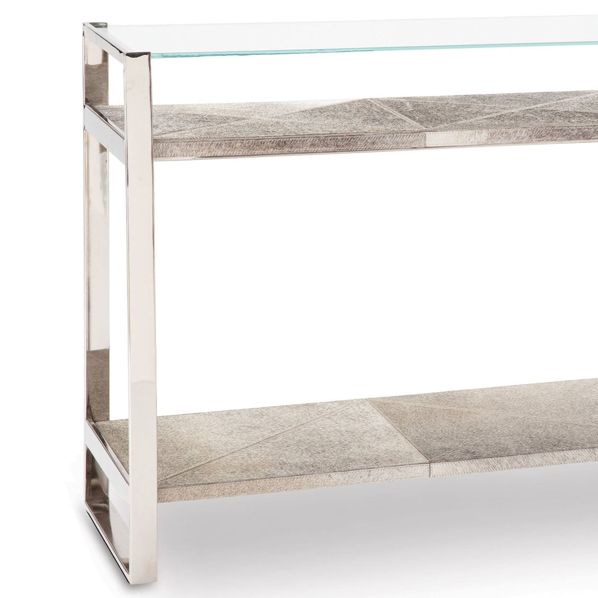 Regina Andrew Andres Hair on Hide Console Furniture