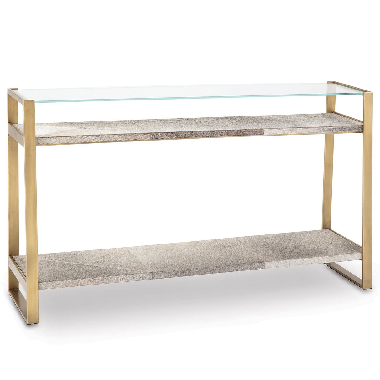 Regina Andrew Andres Hair on Hide Console Furniture