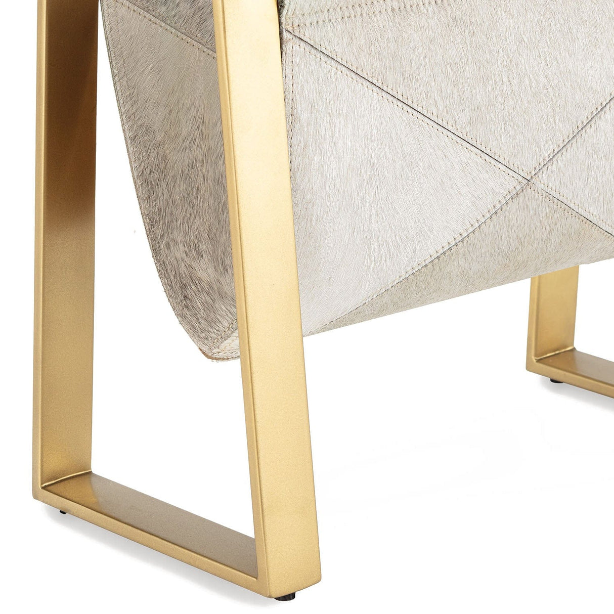 Regina Andrew Andres Hair on Hide Magazine Rack Pillow & Decor