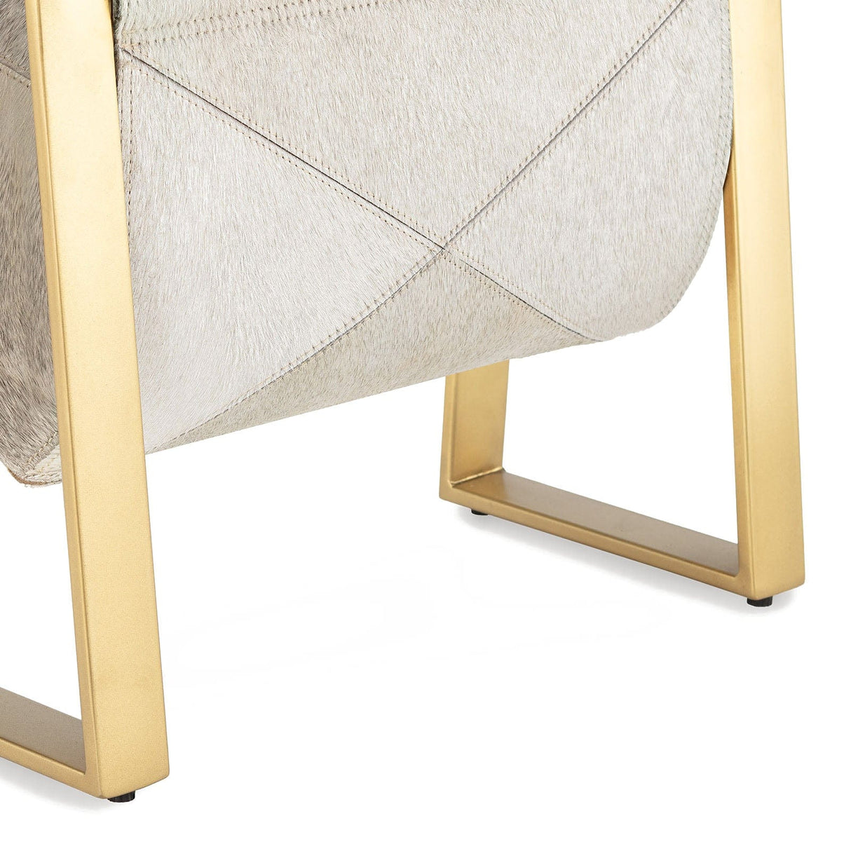 Regina Andrew Andres Hair on Hide Magazine Rack Pillow & Decor