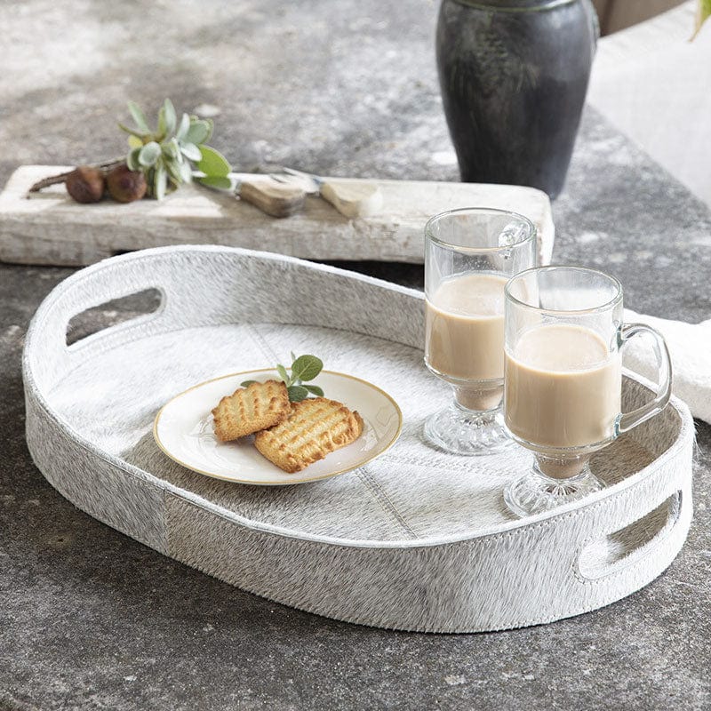 Regina Andrew Andres Hair on Hide Tray Set Pillow & Decor regina-andrew-20-1463GRY 844717033650