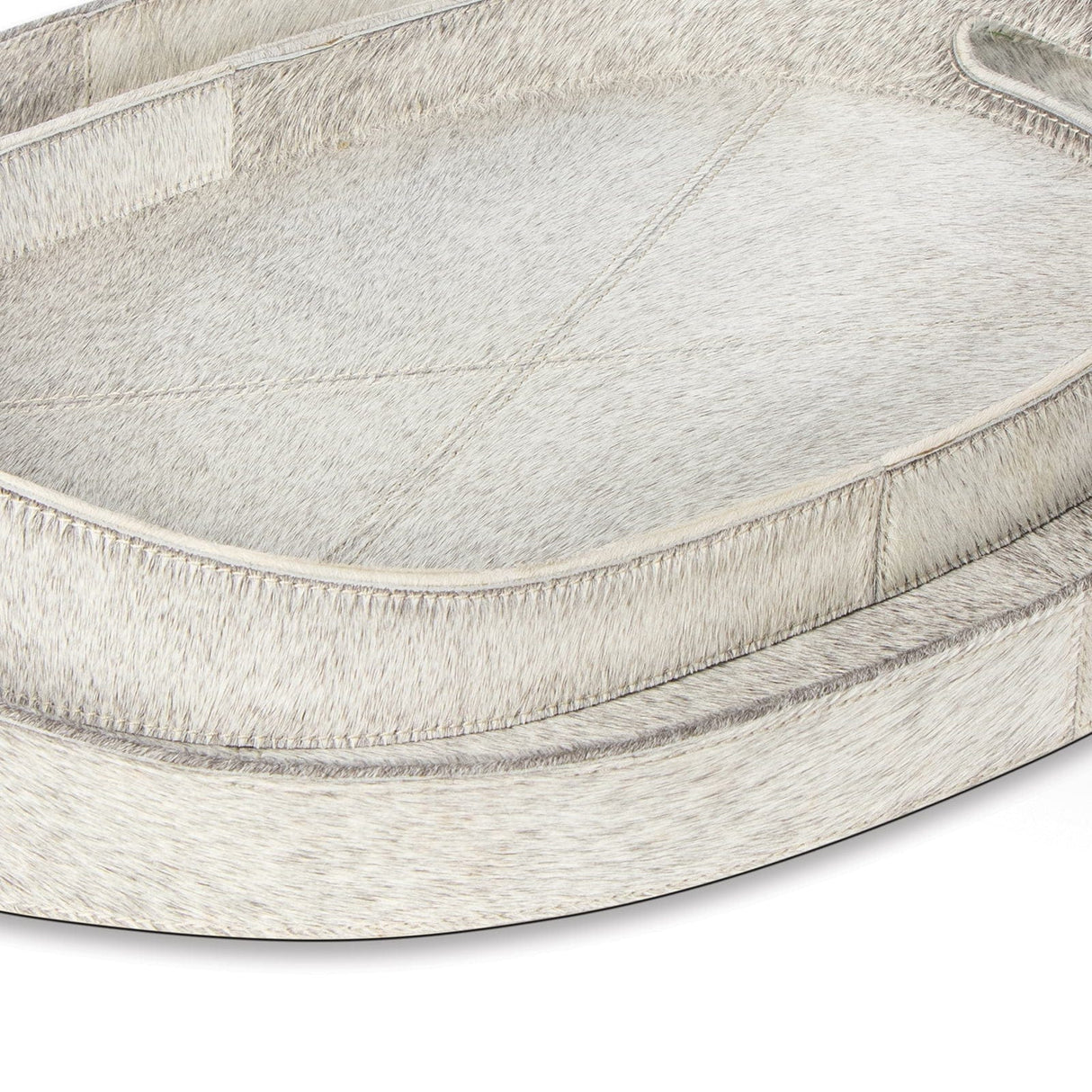 Regina Andrew Andres Hair on Hide Tray Set Pillow & Decor regina-andrew-20-1463GRY 844717033650